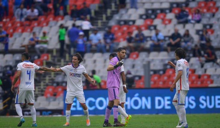 La afición castiga a Cruz Azul y promedia las peores entradas del Apertura 2022 en el Azteca