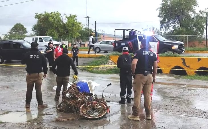 Muere hombre arrastrado por arroyo en Acuña, una mujer está desaparecida