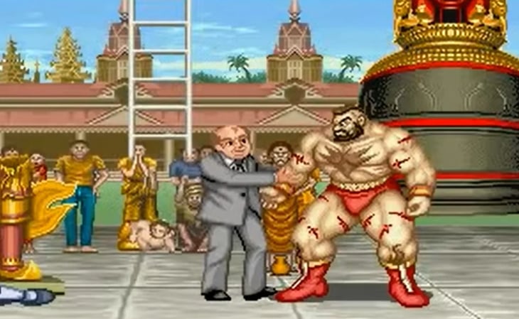 'Round 1... Fight!': cuando Gorbachov salía en el videojuego de Street Fighter II
