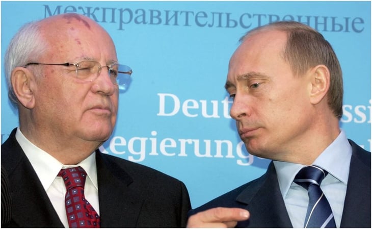 La relación de 'amor y odio' entre Gorbachov y Putin