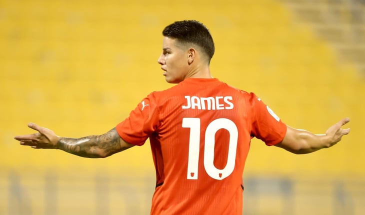 El colombiano James se ofrece al Valencia: 'Iría andando desde Qatar'