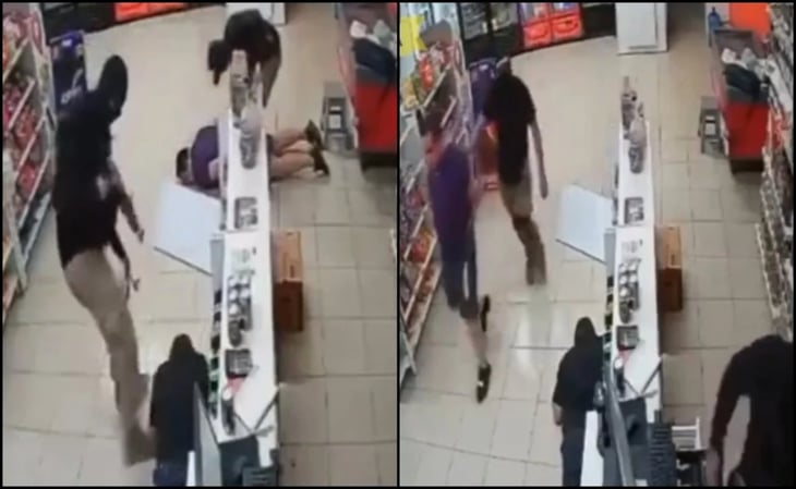 VIDEO: Con armas largas, hombres asaltan tienda en Sonora