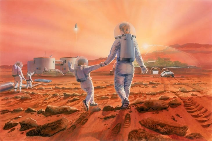 Ciencia: ¿Vivir en Marte? los científicos descubrieron como hacerlo