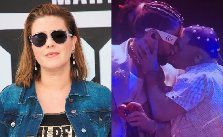 Alicia Machado reacciona al beso de Bad Bunny con bailarín en los premios MTV 2022