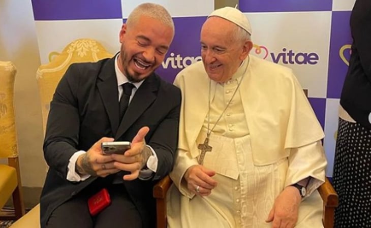 'Estoy seguro de que al papa Francisco le gusta el reguetón': J Balvin tras reunión con el pontífice
