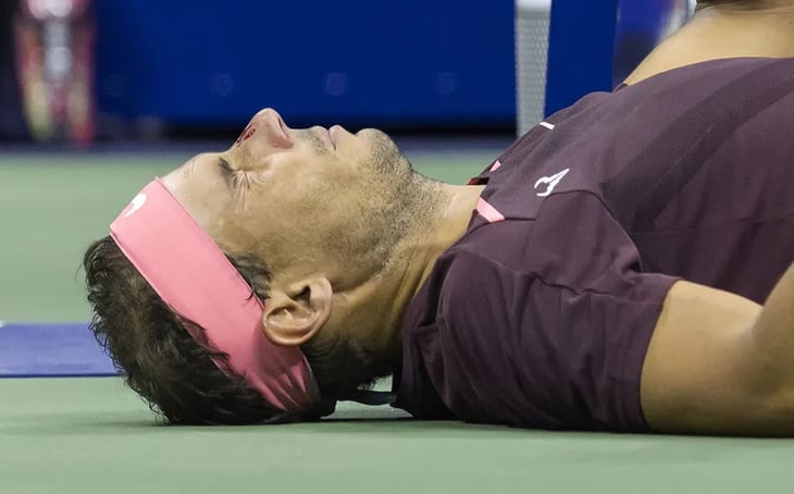Rafael Nadal gana a Fabio Fognini pese a sufrir brutal raquetazo