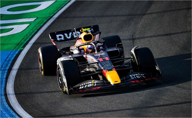 Checo Pérez arrancará quinto en el GP de Países Bajos; Verstappen gana la pole position
