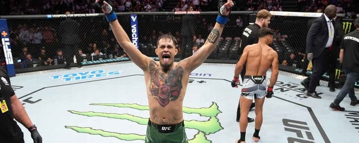 UFC París: mexicano Cristian Quiñónez gana debut por TKO, argentina Ailín Pérez cae por sumisión