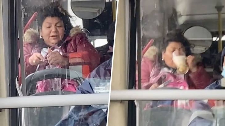 Sin miedo al éxito: Mujer se prepara michelada en transporte público y se vuelve viral