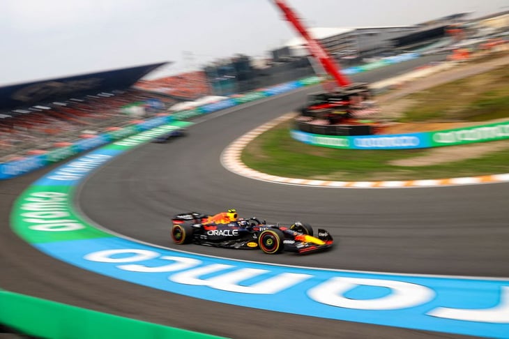 Checo Pérez se estanca en el Gran Premio de Países Bajos