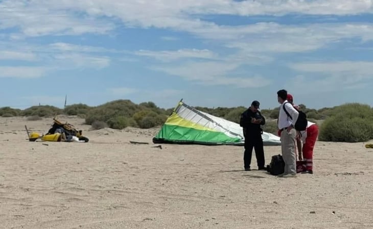 Mueren piloto y turista al desplomarse aeroplano ultraligero en Puerto Peñasco, Sonora
