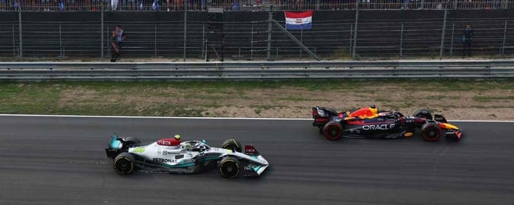 F1: Podio y antipodio del GP de Países Bajos; gris carrera de Checo Pérez