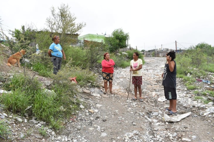 Familias de colonia Las Esperanzas en Monclova requieren ayuda