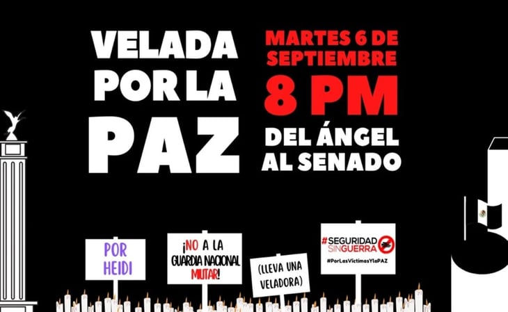 Convocan a marcha contra la militarización del país este martes en la CDMX