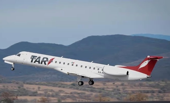 La aerolínea TAR despegará en diciembre desde el V. Carranza