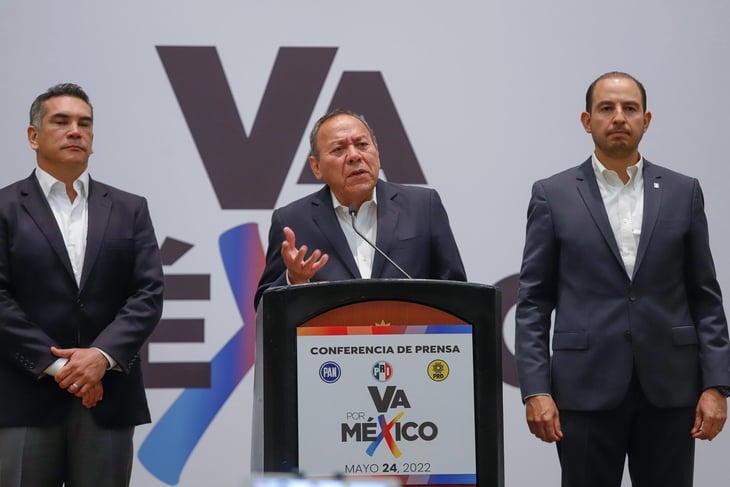 PAN y PRD se adelantan a Alito; suspenden temporalmente alianza Va por México
