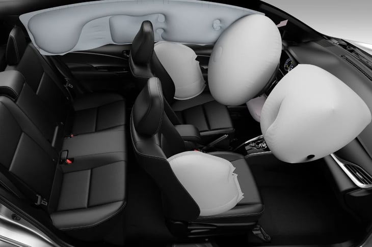 Toyota llama a revisión algunos modelos por bolsas de aire defectuosas