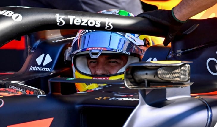 Checo Pérez recibe penalización de 10 posiciones en el GP de Monza