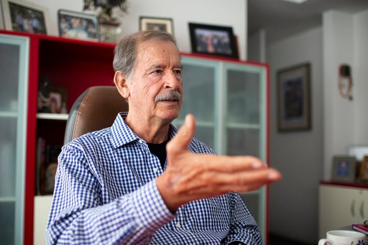 “Puede ser la presidenta, tiene faldas y carácter”: Vicente Fox sobre Lilly Téllez