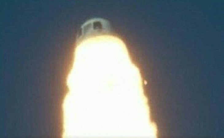 Cohete Blue Origin se estrella tras despegue; no había personas a bordo