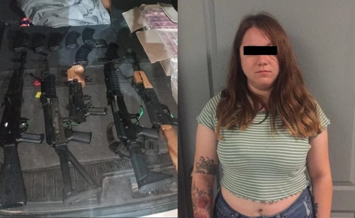 Detienen a mujer con cinco fusiles y 3 mil cartuchos en garita de Nogales Sonora