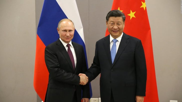 'Intentos de Occidente de crear un mundo unipolar han adoptado una atmósfera horrible', dice Putin en reunión con Xi Jinping