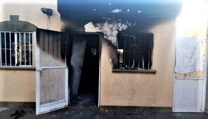 Pérdida total por incendio en casa de Torreón