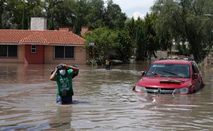 Lluvias en Veracruz dejan 385 casas dañadas y 56 comunidades incomunicadas