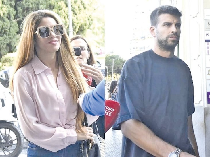 Shakira y Piqué en una tensa reunión por la custodia de sus hijos 