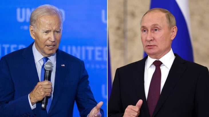 'No lo hagas', advierte Joe Biden a Vladimir Putin sobre el uso de armas nucleares en Ucrania
