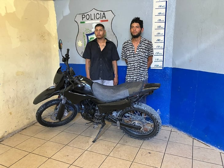 Dos integrantes de la banda de roba motos son detenidos 