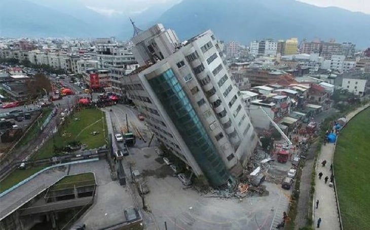 Terremoto de magnitud 6.8 azota Taiwán; hay un muerto