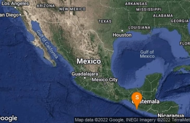 Reportan sismo de 4.4 de magnitud en Chiapas