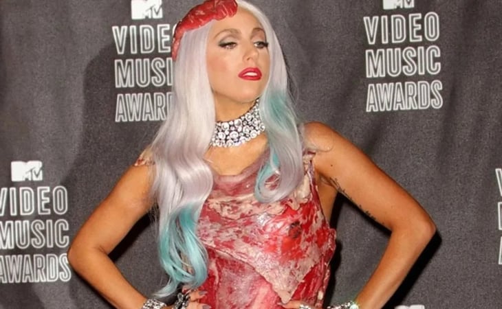 ¿Qué pasó con el vestido de carne que Lady Gaga usó en los MTV?