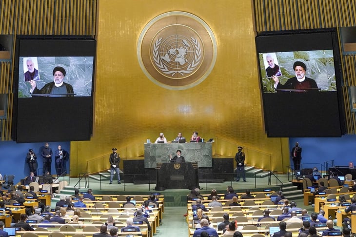 Hegemonía de EU 'se acaba' y viene un 'nuevo orden', dice Irán en la ONU