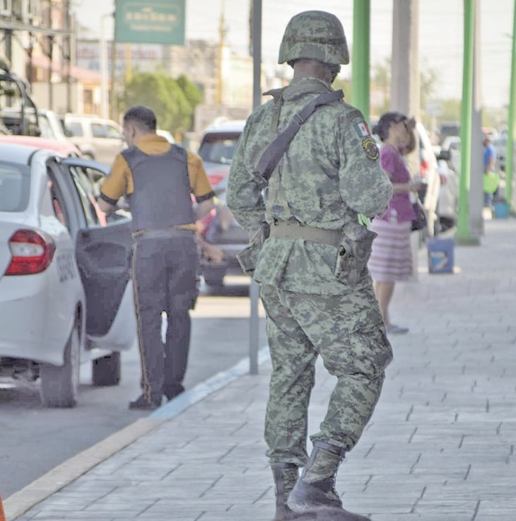 La presencia del ejército en las calles ha dado resultados positivos