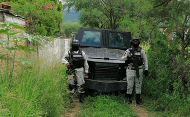 Guardia Nacional asegura vehículo con blindaje artesanal en Jerez Zacatecas