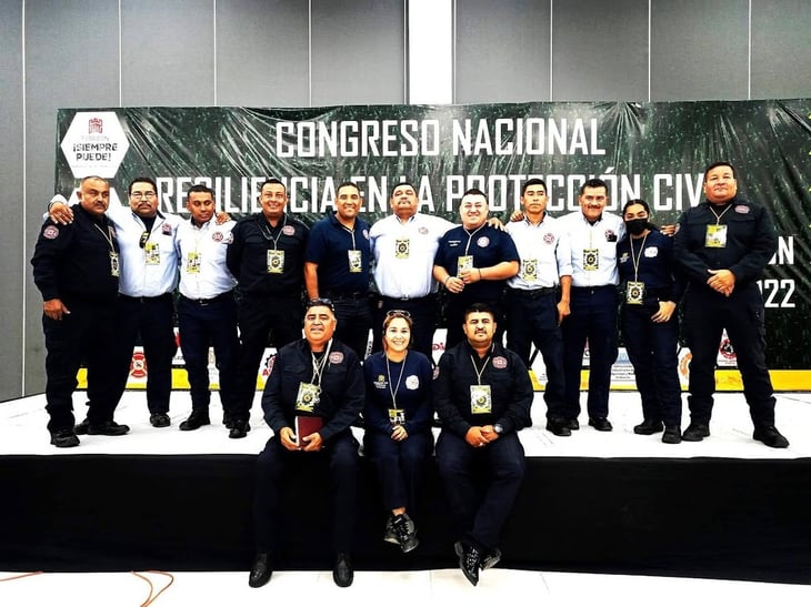 Bomberos asiste a Congreso Nacional de Protección Civil