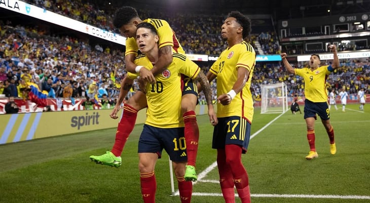 Colombia golea a Guatemala y le muestra al Tri que no será rival fácil el martes