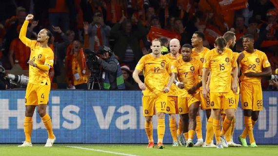 Países Bajos venció 1-0 a Bélgica por Nations League