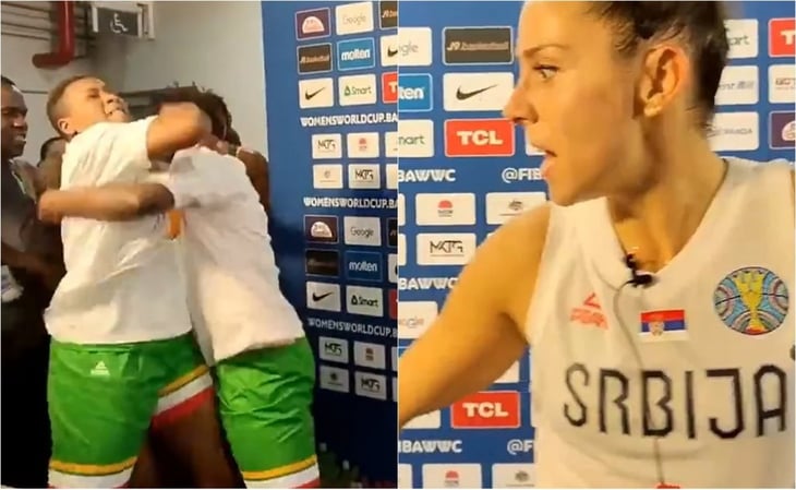 VIDEO: La fuerte pelea entre dos jugadoras de basquetbol del mismo equipo