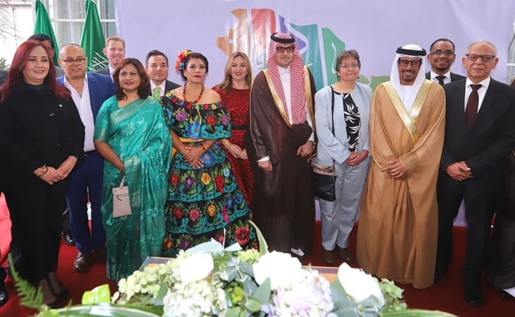 México y Arabia Saudita celebran 70 años de relaciones diplomáticas