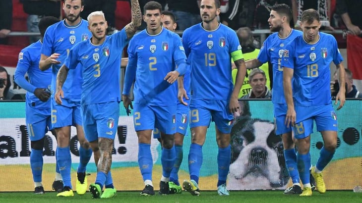 Italia consigue entrar a la fase final de la Liga de Naciones