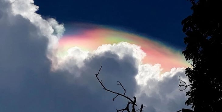 Video: un asombroso fenómeno apareció en el cielo de China 
