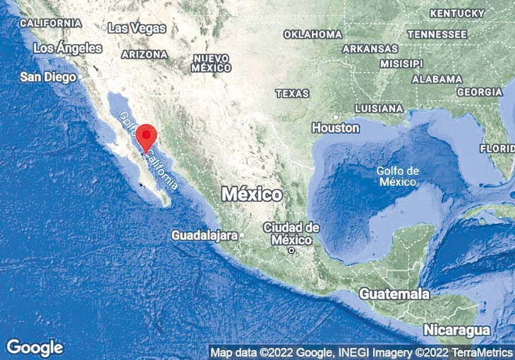 Sismo de magnitud 5.1 sacude Santa Rosalía en BCS