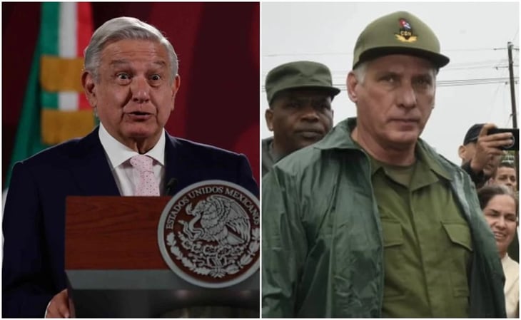 Díaz-Canel agradece a AMLO por estar listo para 'prestar ayuda' a Cuba tras paso de 'Ian'