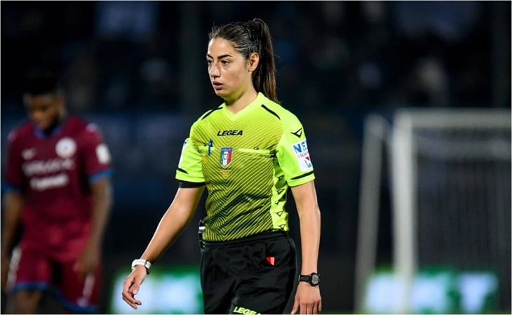 Maria Sole Ferrieri Caputi se convertirá en la primera mujer en arbitrar un partido de Serie A