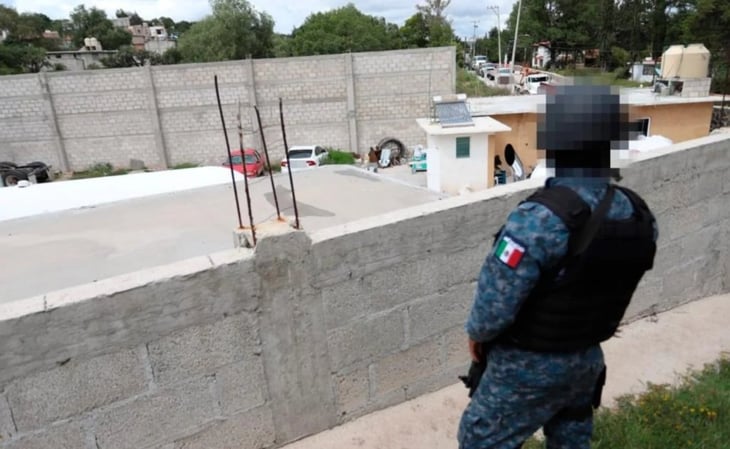 Aseguran predio donde almacenaban huachicol en Tepeji del Río, Hidalgo