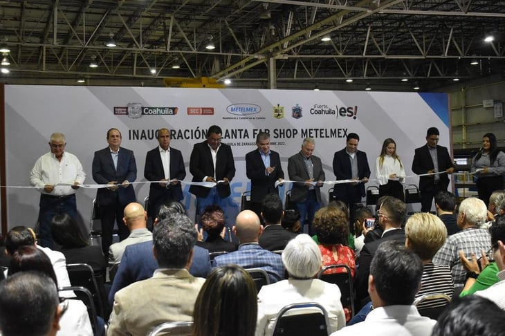 Metelmex inaugura nueva planta 'Fab Shop' en la ciudad de Frontera 
