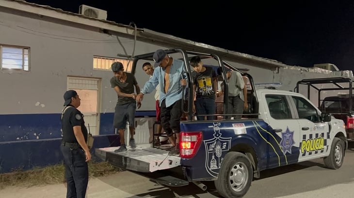 Operativo “barrido” deja un saldo de cinco detenidos